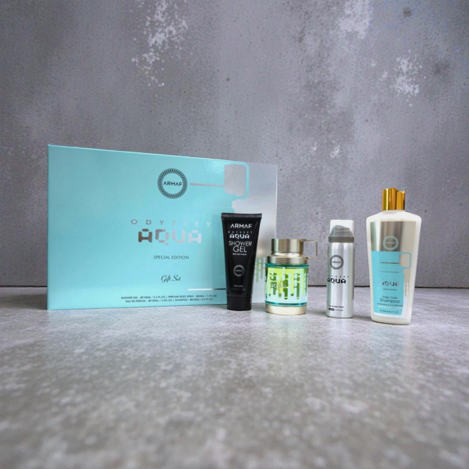 ODYSSEY AQUA SET 4 PIEZAS