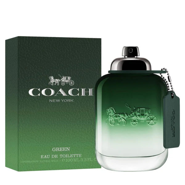 COACH "GREEN" EDT SPR 3.3oz Man