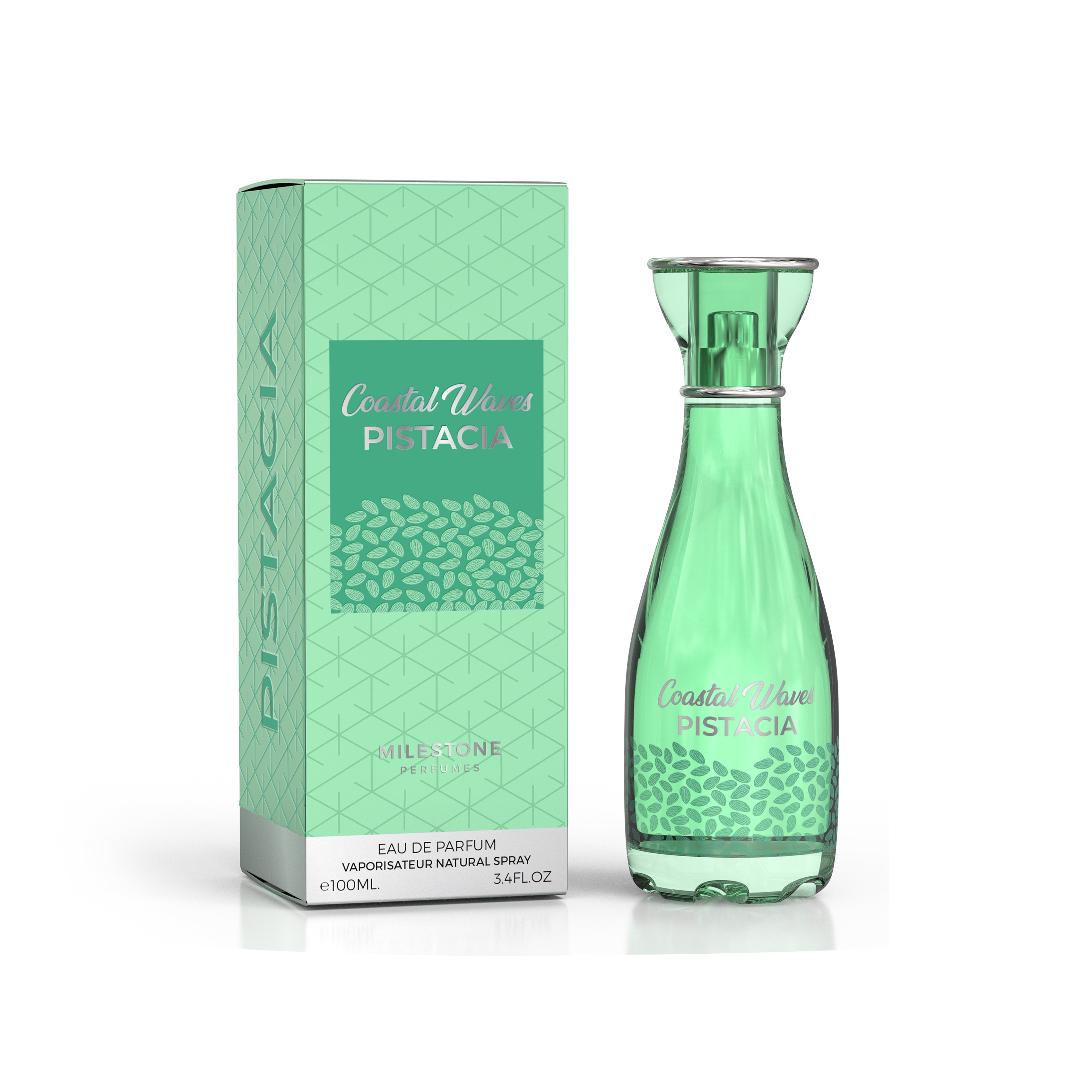 Coastal Waves Pistacia | Eau De Parfum 100ml | by Milestone