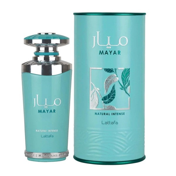 Lattafa Mayar Natural Intense Eau de Parfum Spray for Women, 3.4 Ounce