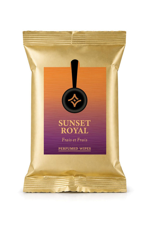 PERFUMED WIPES SUNSET ROYAL CAJA 12 UNIDAD