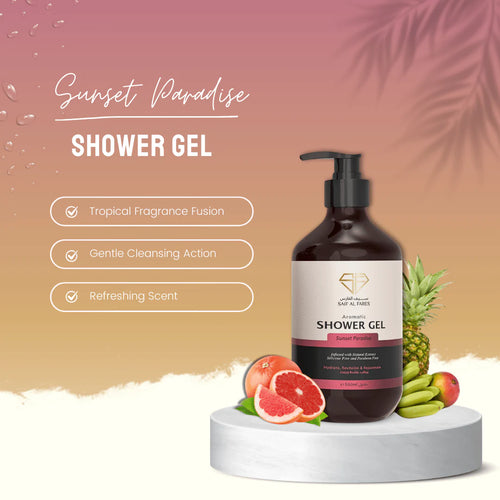 AROMATIC SHOWER GEL SUNSET PARADISE 500ML