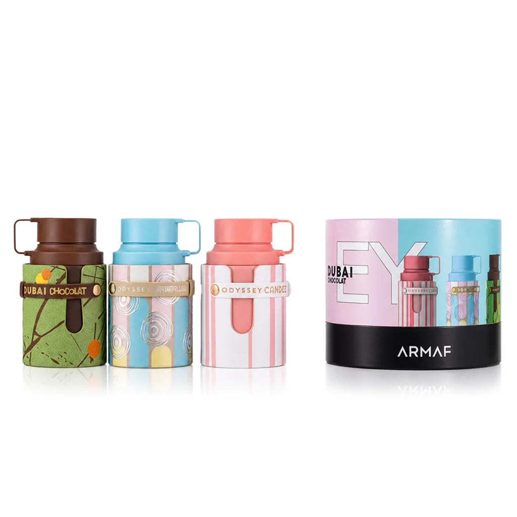 ARMAF WHEEL OF ODYSSEY 3X30ML FOR MAN & WOMAN CHOCOLATE+ MARSHMALLOW+CANDE