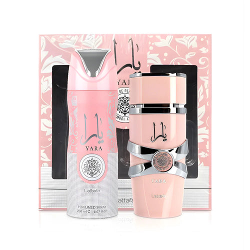 Lattafa Yara Set 2 pcs Edp 100 ml + Body Spray 200 ml