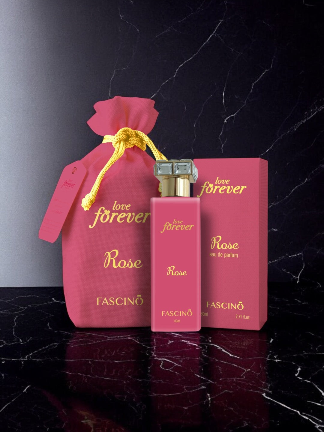 LOVE FOREVER ROSE FASCINO EAU DE PARFUM 80ml