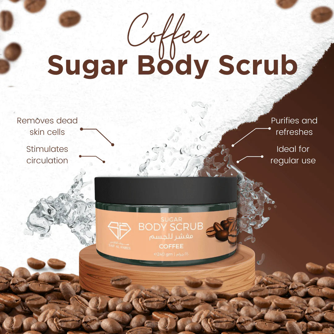 SUGAR BODY SCRUB COFFEE 240GM