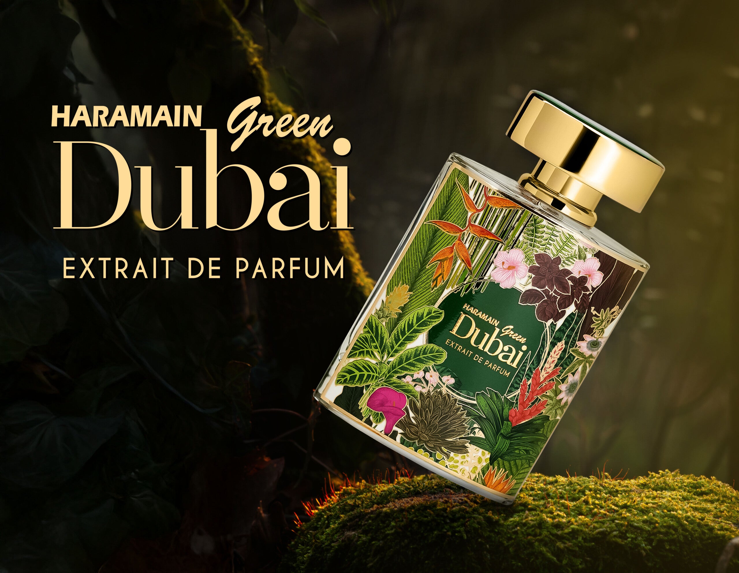 AL HARAMAIN GREEN DUBAI 3.4 EXTRAIT DE PARFUM