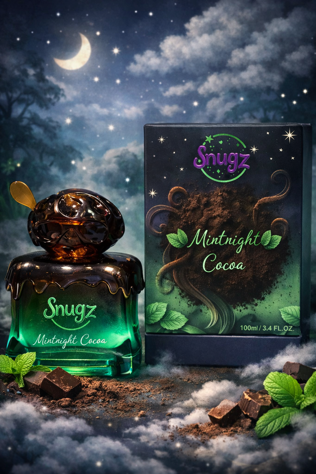 Snugz Mintnight Cocoa 3.4 oz Edp Fragrance