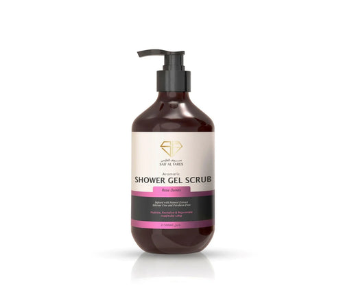 AROMATIC SHOWER GEL SCRUB ROSE DUNES 500ML