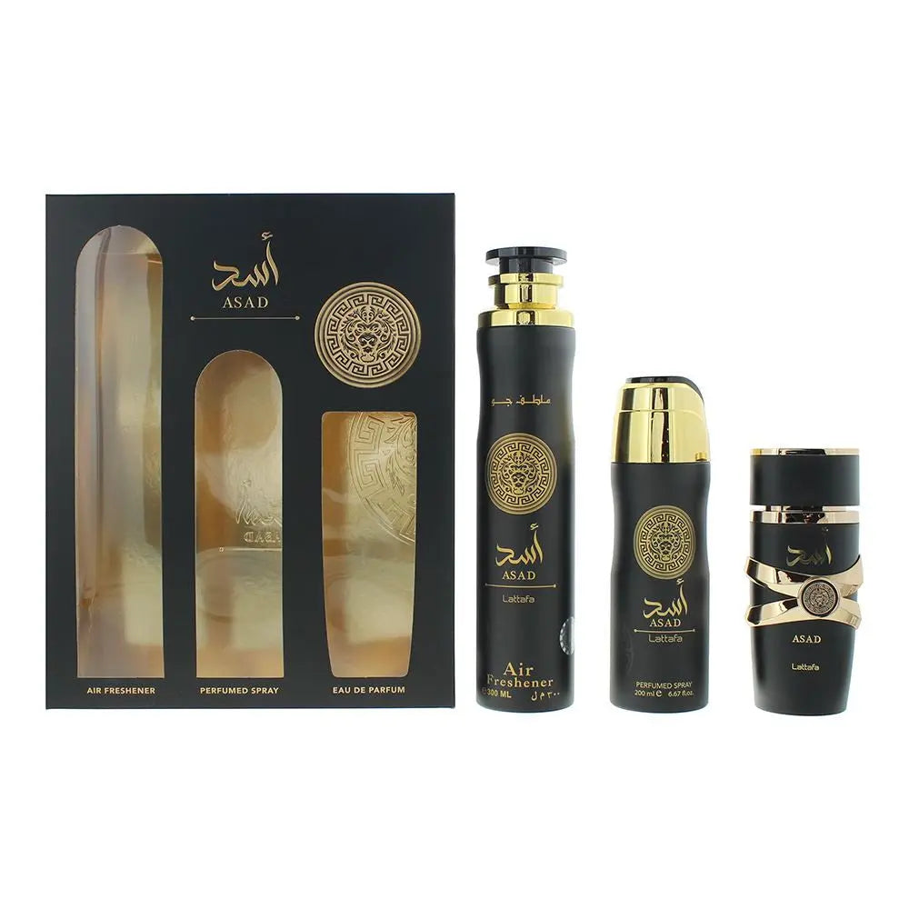 SET ASAD 3 PIEZAS LATTAFA