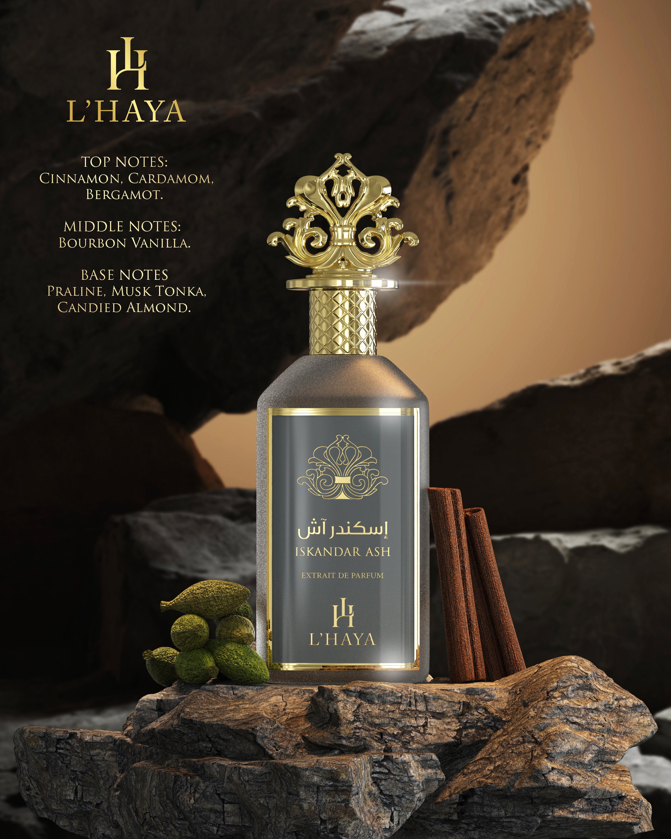 L’HAYA- ISKANDER ASH- EXTRAIT DE PARFUM