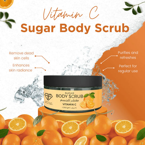 SUGAR BODY SCRUB VITAMIN C 240GM