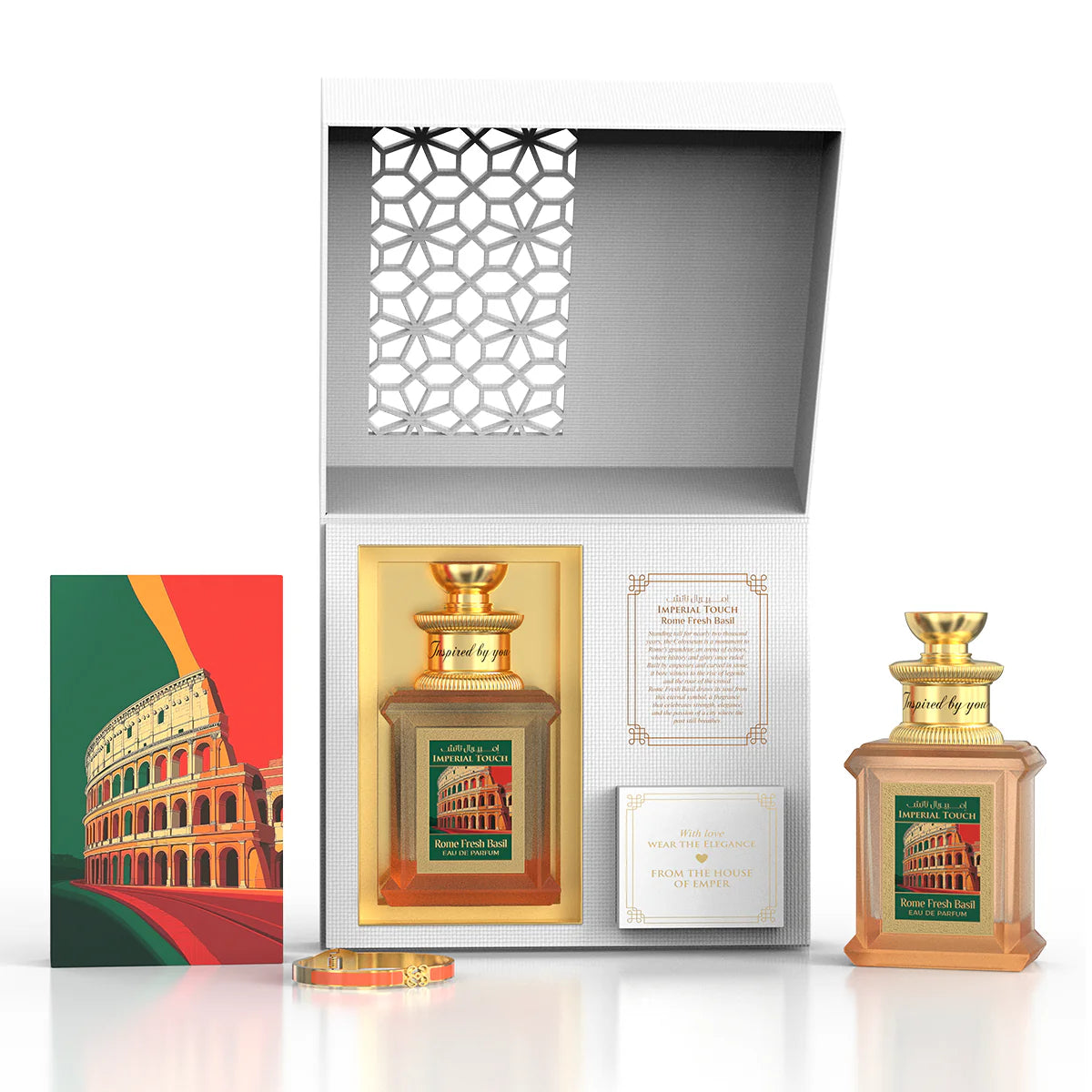 Imperial Touch Rome Fresh Basil
100ml Eau de Parfum By Emper