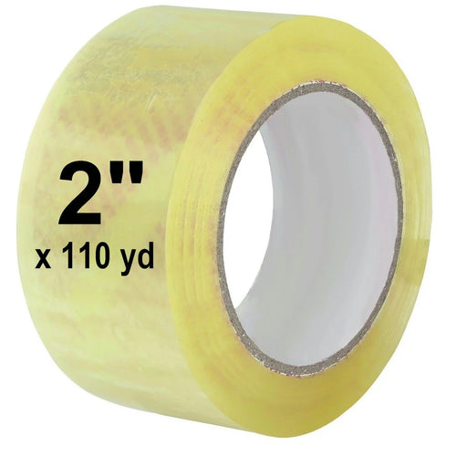 36 UNIDADES TAPE CLEAR 2’’ X 110 YARDAS