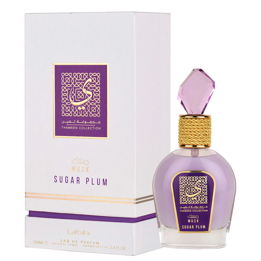 LATTAFA SUGAR PLUM -THAMEEN MUSK COLLECTION 100ML EDP SPRAY