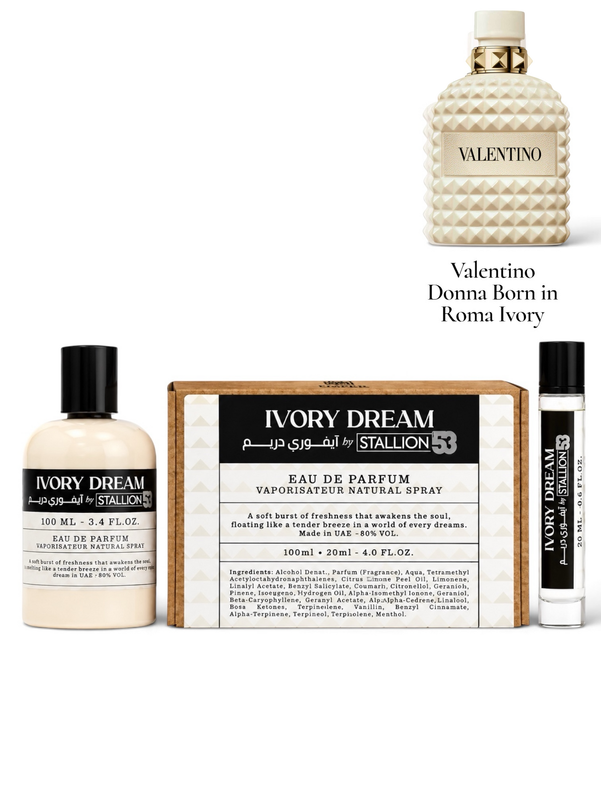 IVORY DREAM STALLION 53 100ml + 20ml