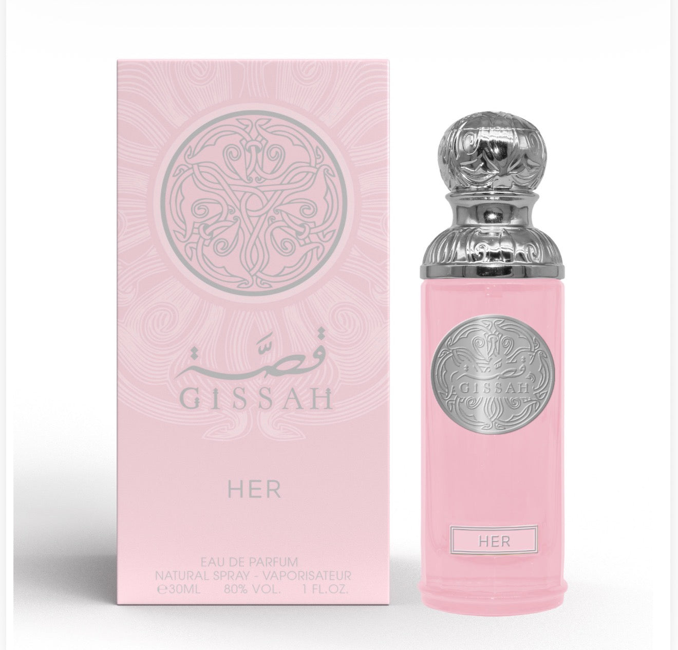 12 PIEZAS PERFUME HER GISSAH 30ml
