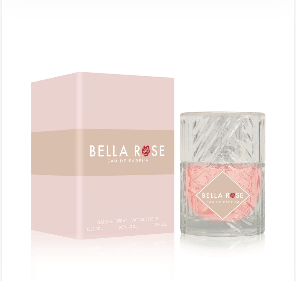 12 PIEZAS PERFUME 30ml BELLA ROSE