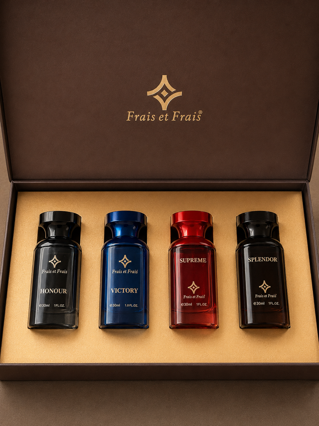 SET 4 PERFUMES MINI 30ml FRAIS ET FRAIS