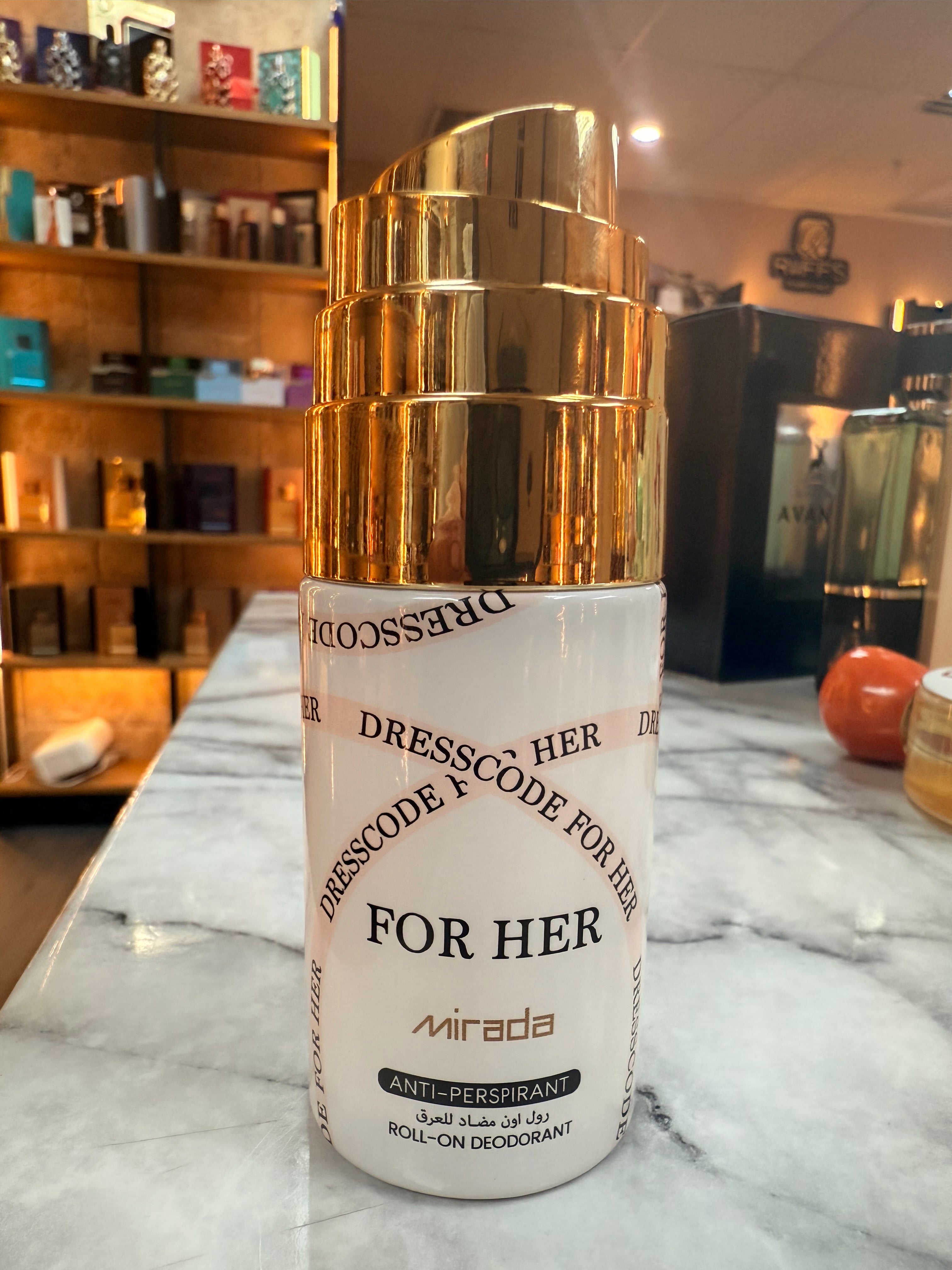 ROLL ON DRESSCODE FOR HER (12 UNIDADES) DESODORANTE 50ml