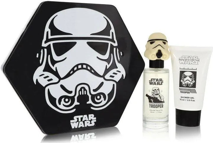 Star Wars Stormtrooper 3D by Disney Gift Set - 1.7 oz Eau de Toilette Spray + 2.5 oz Shower Gel for Men