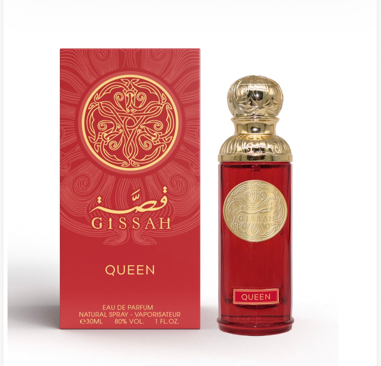 12 PIEZAS PERFUME GISSAH QUEEN 30ml