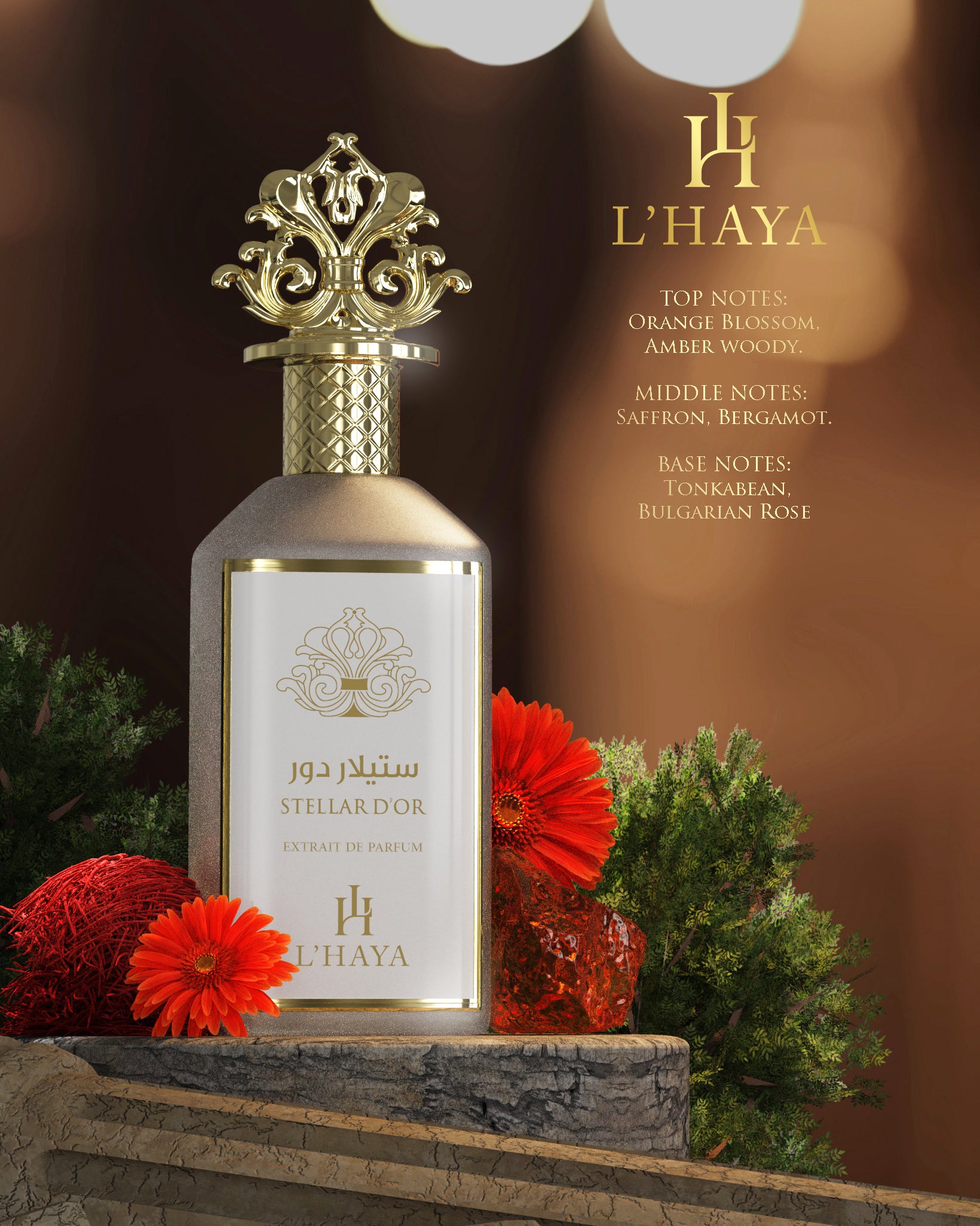 L’Haya- STELLA D’or- EXTRAIT DE PARFUM
