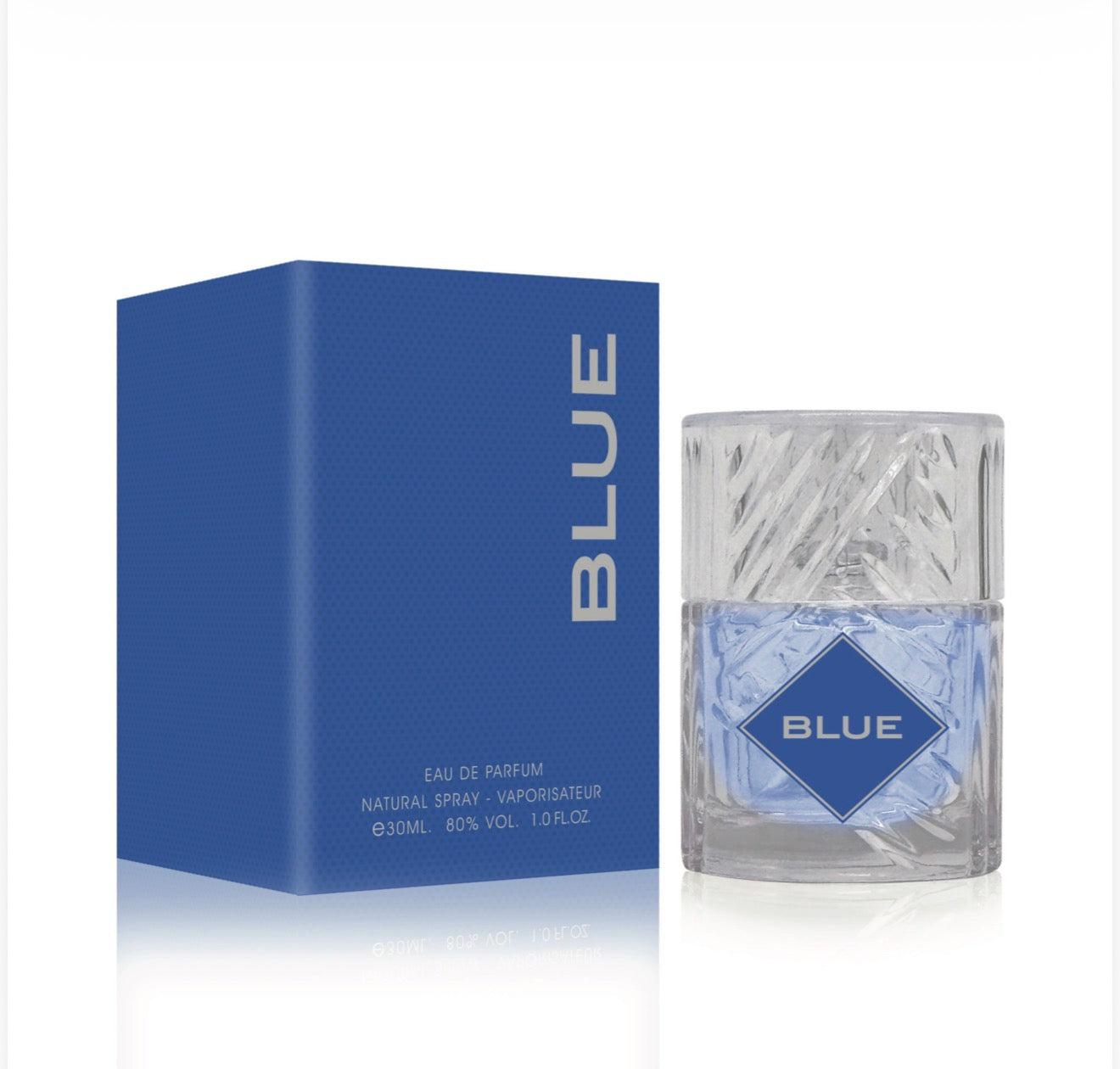 12 PIEZAS PERFUME 30ml BLUE