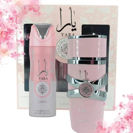 Lattafa Yara Set 2 pcs Edp 100 ml + Body Spray 200 ml