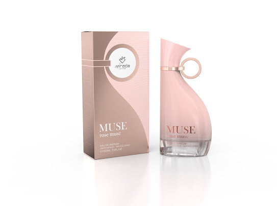 Muse Rose Musc (Pour Femme) - 100ML | ( 12 PCS + TESTER)