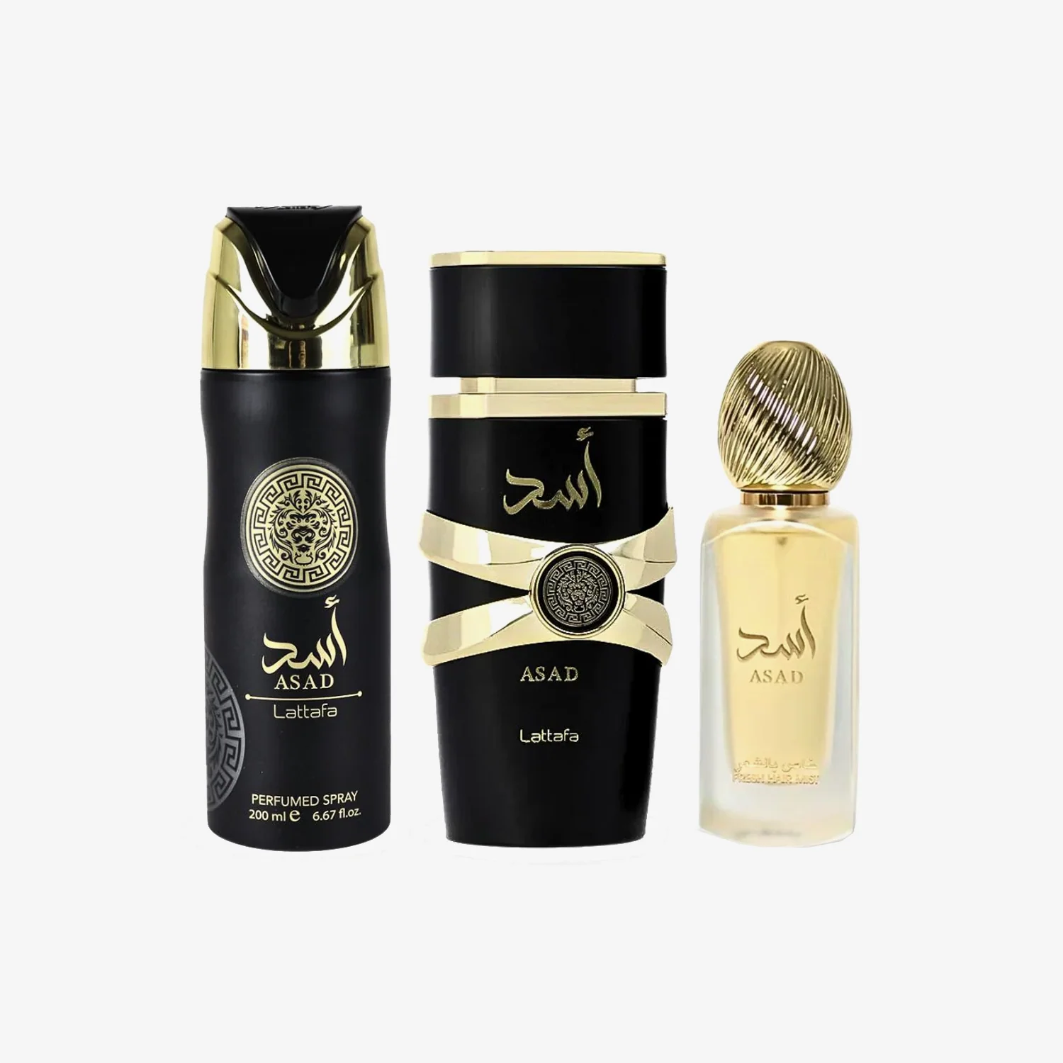 Asad Set 100ML + 200ML DEO + 50ML HAIRMIST