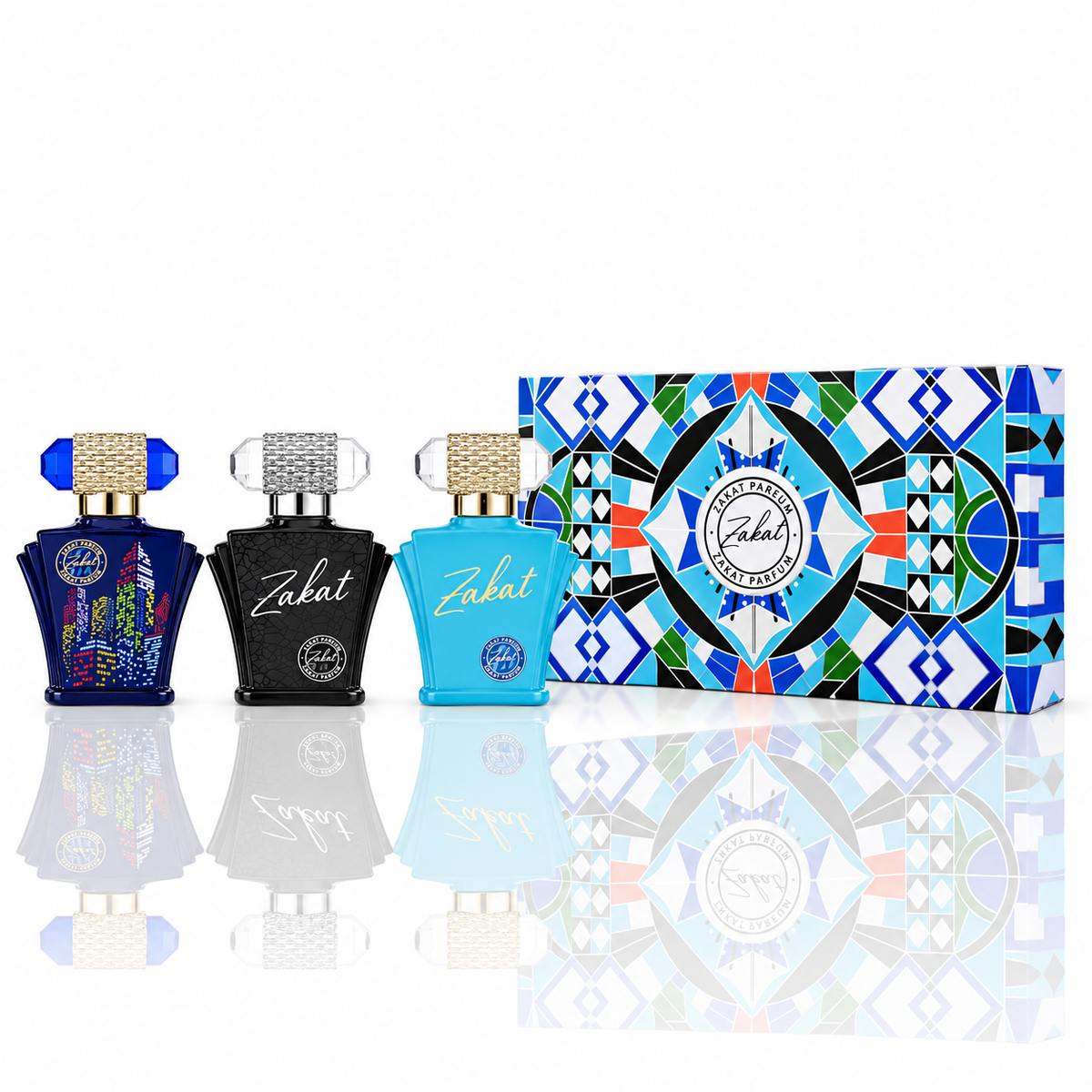 Zakat - Men's Fragrance Gift Set, Z6+Z9+Z7 Eau De Parfum (30 ML)