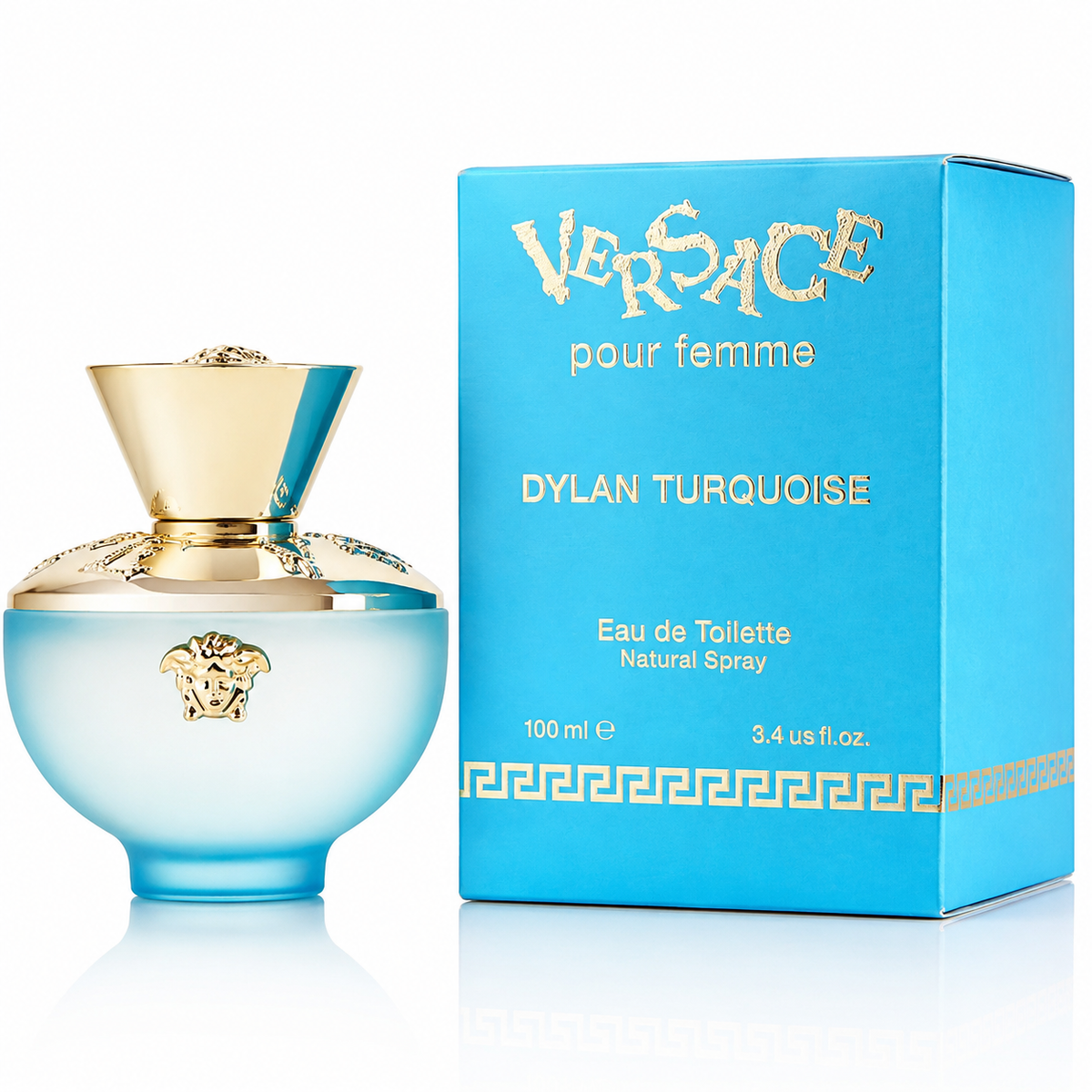 Versace Dylan Turquoise edt 3.4oz Woman