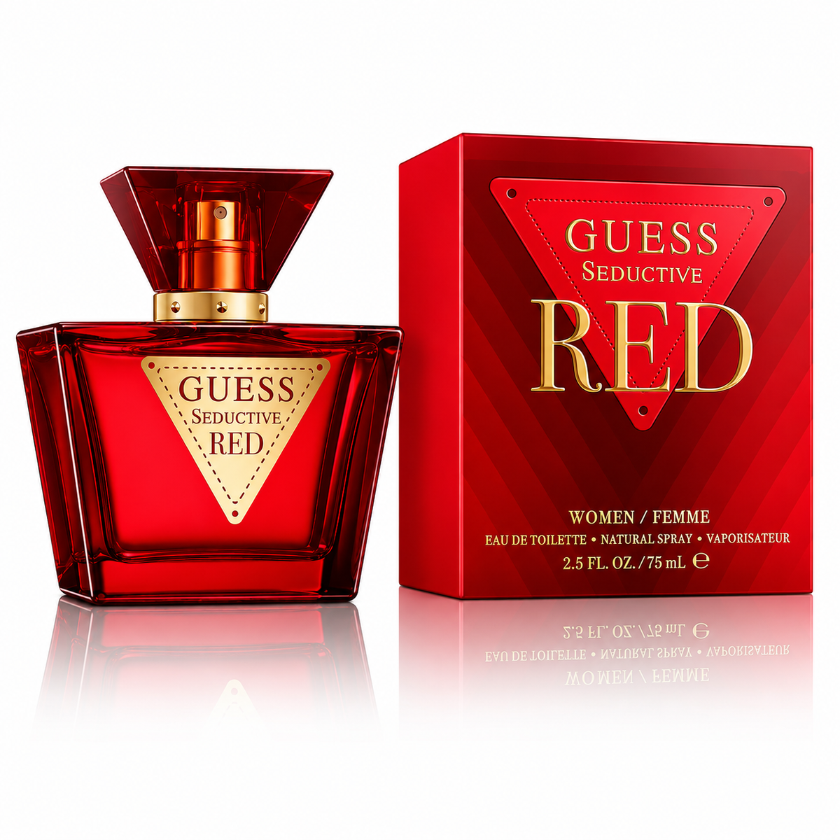 GUESS SEDUCTIVE RED EDT 2.5oz Woman