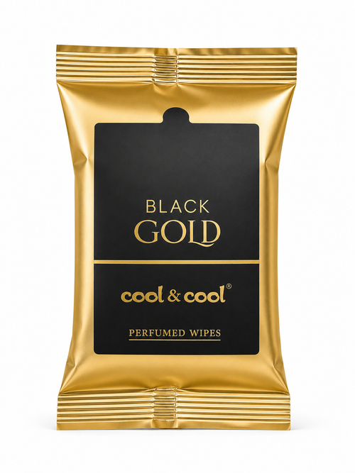 PERFUMED WIPES BLACK GOLD 12 UNIDADES