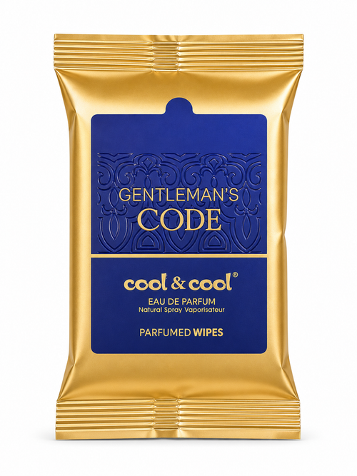 PERFUMED WIPES GENTLEMANS CODE 12 UNIDADES
