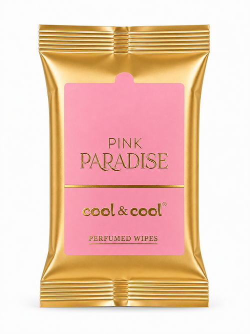 PERFUMED WIPES PINK PARADISE 12 UNIDADES