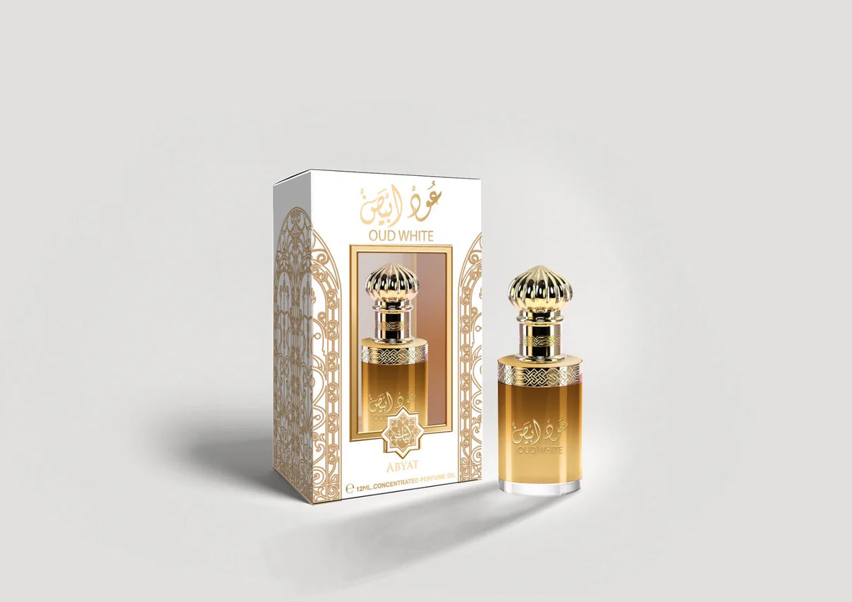 Abyat Concentrated Perfume Oil Oud White 12 ml
