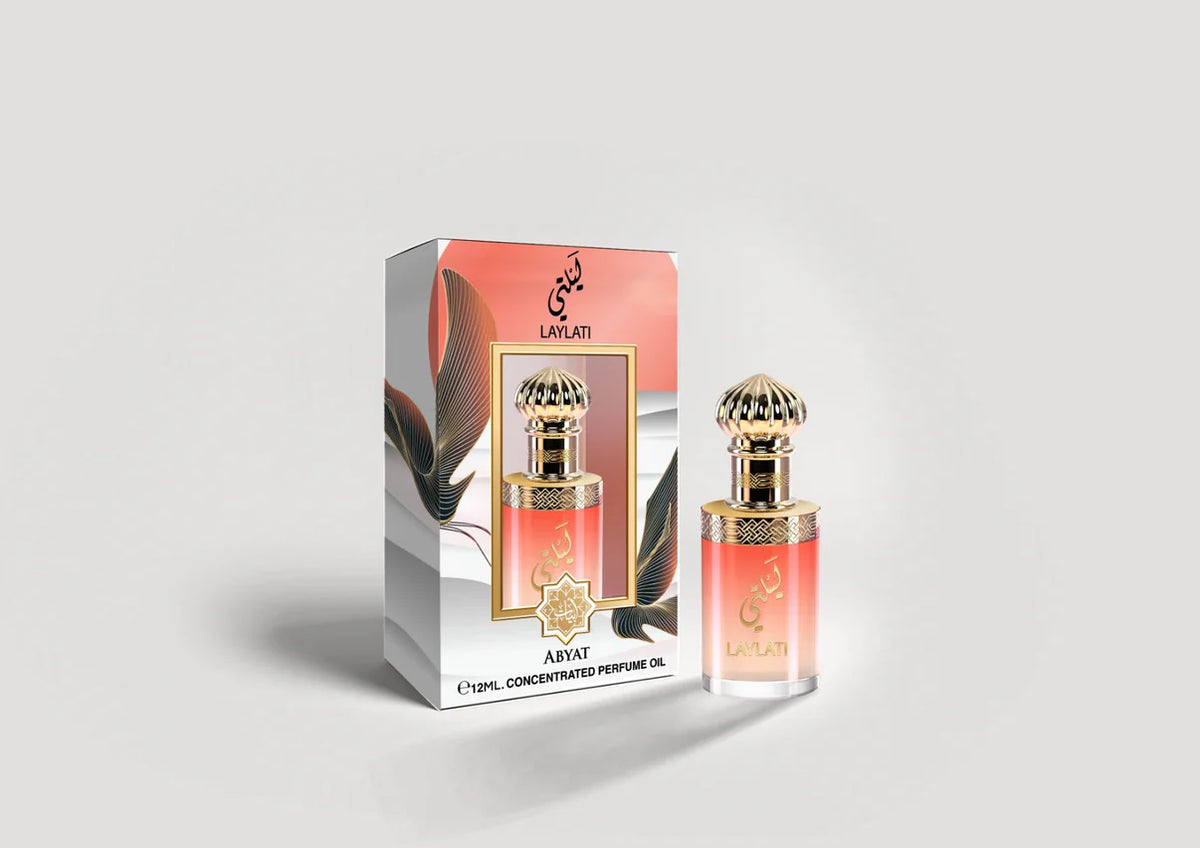 Abyat Concentrated Perfume Oil  Layali Thuhabiya  12 ml