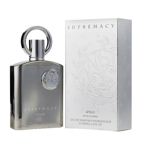 AFNAN SUPREMACY SILVER MEN 3.4 OZ. EDP SP