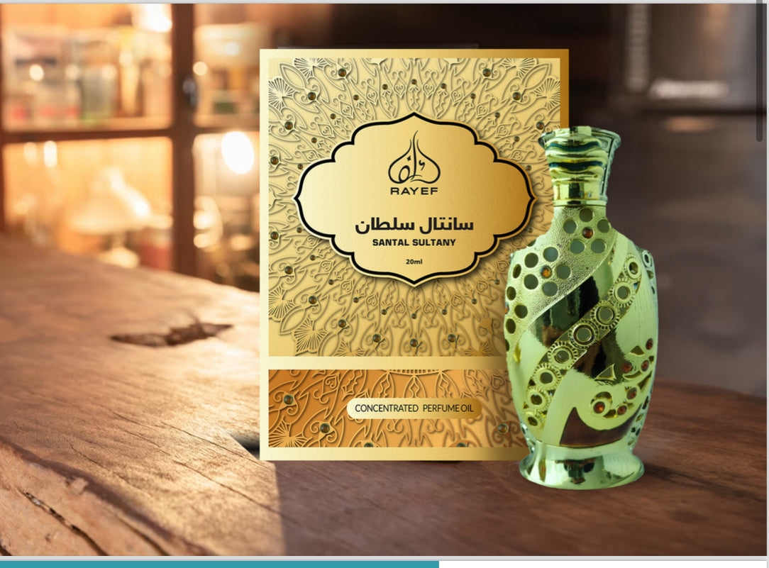 Santal Sultany Concentrate Perfume aceite (20 ml)