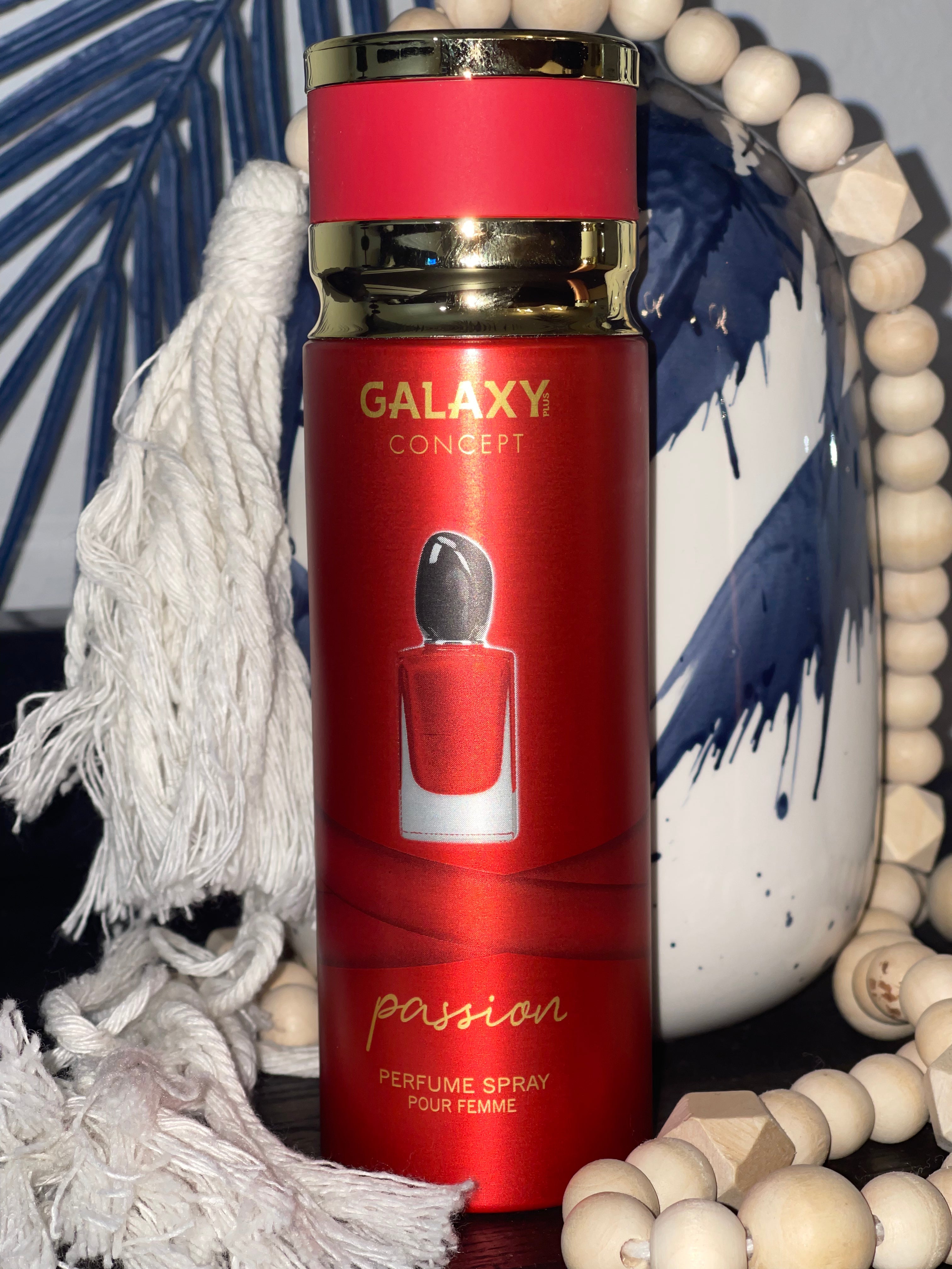 BODY SPRAY GALAXY PASSION 12 UNIDADES