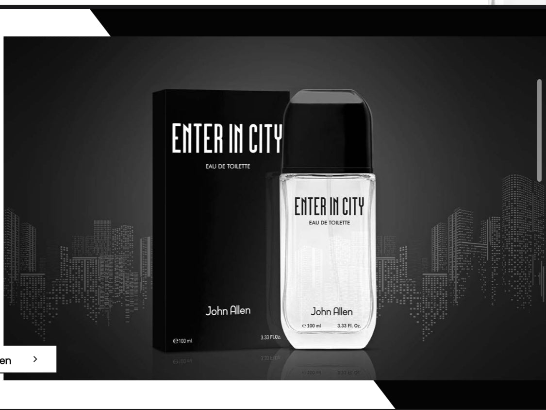 Enter in City 100ml made in Dubai